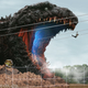 Ilustración para el artículo titulado El nuevo museo de Godzilla en Japón tendrá una tirolina hacia las fauces del monstruo